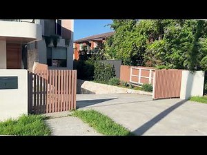 Perfect gate for limited driveway space | Advanced Automatic Sliding Curved Gate