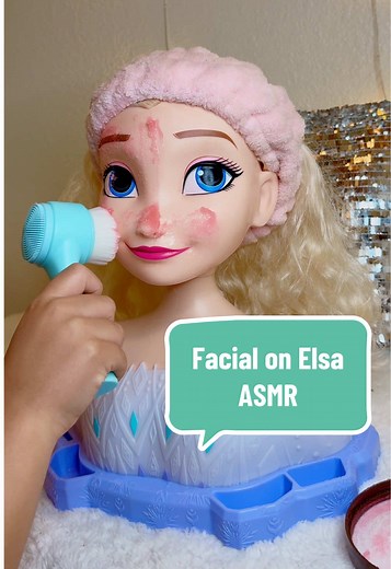 Facial ASMR Experience with Elsa for Kids