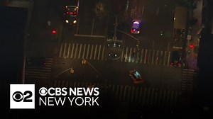 2 hurt after box truck slams into construction lift in NYC, police say