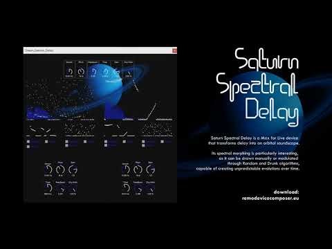 Spectral Delay, Morphing Time, Space and Pitch on Ableton - Max for Live