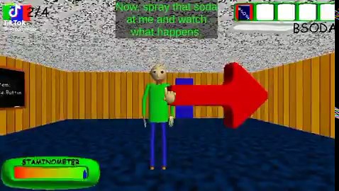 i genuinely love how cute baldi is in this section bro