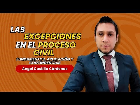 ▶️ Las excepciones en el proceso civil: fundamentos, aplicación y contingencias