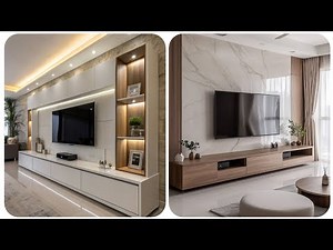 Top +150 Modern TV Wall Unit Ideas 2026 | Floating Cabinet Designs & Stylish Living Room Inspiration