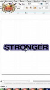 Cara membuat garis tepi tebal di corel #shortvideo #coreldraw #shorts #tutorial #short #corel