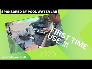 First Use of the Accurate Pool Water Lab Testing Kit – Ultimate Smart Digital Pool & Spa Tester!