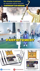 Il est le Dieu de miracles. Retrouvez sur YouTube l’intégralité des vidéos des services de guérison du prophète Kacou Philippe. https://youtube.com/playlist?list=PLDSPblzAGio2DHRZe4J9_sN8nIupbPWZQ&si=hKDoj4yysdf81ZoK | Apôtre Serge Bi Djo