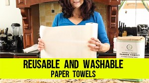 Watch All-Purpose Reusable and Washable Paper Towels, Eco-Friendly on Amazon Live