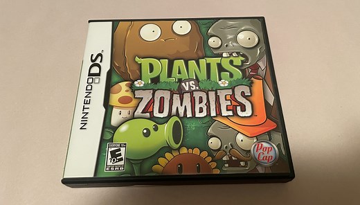 植物大战僵尸 Plants vs Zombies 美版 DS 实体试玩