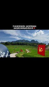 It’s not only the big cities — even the villages and remote hamlets in Vietnam are bursting with vibrant shades of red 🇻🇳. From narrow paths winding through golden rice fields to humble rooftops nestled in the mountains, every corner is filled with joy and excitement in preparation for Vietnam’s 80th National Day. A simple yet proud Vietnam, where love for the homeland is expressed through the simplest of gestures — and it warms the heart in the most touching way. 📍 - Vietnam 🇻🇳 🔖 Tag your