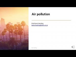 Air pollution [Full presentation]