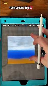 How to Draw a Lakefront Scene in Procreate | Easy Step-by-Step Tutorial for Beginners