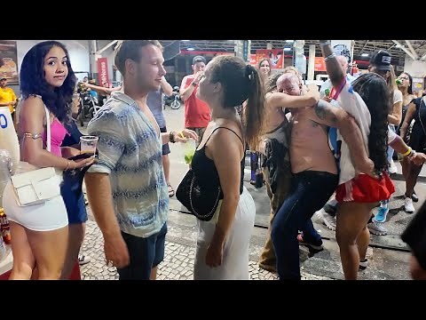 🇧🇷 Rio De Janeiro Nightlife 4K - Crazy Night in Lapa 2025