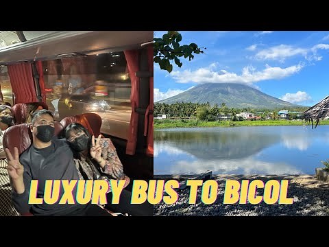 Travelling to Bicol through a Luxury Bus