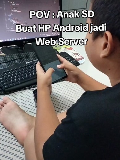 Buat Server Web dari HP Android untuk Pemula