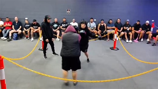 TFY (The Fight Yard) on Instagram: "Two women stepped in, handled their business, and earned respect today. Follow @thefightyard_ for more boxing! 🥊 #thefightyard #tfy #streetboxing #undergroundfights #rawsparring #boxingcommunity #boxinglife #fightlife"