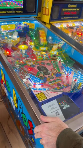 SUPER MARIO PINBALL! Super Mario Bros. Was created by Gottlieb Premier in 1992, 4,200 units were produced. Designed by Jon Norris with art by David Moore and Jeanine and Constantino Mitchell. This was the first Gottlieb pin to have a DMD display. This particular machine has an upgraded Color DMD. As seen at the Church Arcade in Duquesne, Pennsylvania. #supermario #nintendo #supermariobros #1990s #arcade #pinball | Knapp Arcade