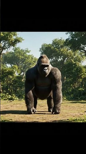 Dancing Gorilla Caught on Jungle Cam! 🦍😂