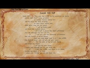 Isaiah 45-48
