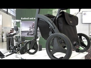 New wheelchair rollator