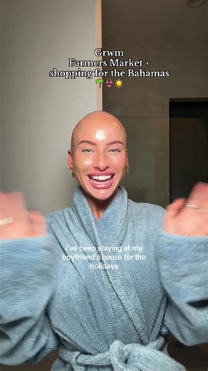 Baldie Bean's Bahamas Getaway: GRWM Makeup Journey