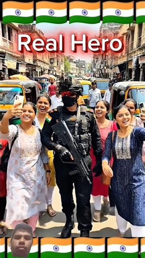 # Black Commando Uniform Girls Power Selfie # Viral Shorts