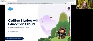 Getting Started with Education Cloud: Success with Education Cloud