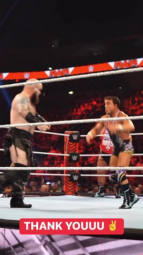 You’re welcome, #ChadGable ✌️ #WWERAW | WWE