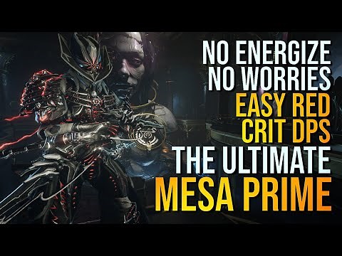 THE PERFECT MESA PRIME BUILD THAT WILL DESTROY 90% OF WARFRAME CONTENT