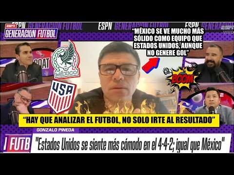 GONZALO PINEDA defends the USA National Team, ÁLVARO complains about goals conceded in friendlies...