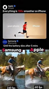 Apple vs Samsung 😆The Battery Roast?🔋🪫