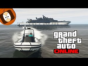 GTA ONLINE | DÉLIRE AVEC LE CREW SUR UN YACHT DE LUXE !!