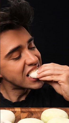 Coconut Mochi Ice Cream & Strawberry Pudding | Mukbang ASMR Eating