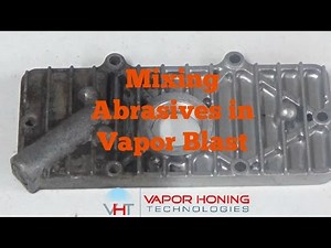 Mixing Abrasives for Motorcycle Restoration- Vapor Honing Technologies