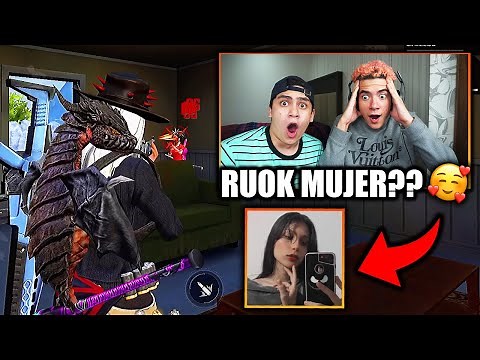 ESTA JUGADORA DE FREE FIRE SE HACE LLAMAR LA RUOK MUJER Y PEGA SOLO ROJO ¿hacker? | TheDonato