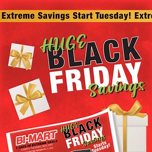 Get your Christmas shopping done early and for less! 🛒🎁 Click https://deals.bimart.com/realvalue/11-26-2024sb to see EXTREME DEALS that start TUESDAY! | Bi-Mart Membership Discount Stores