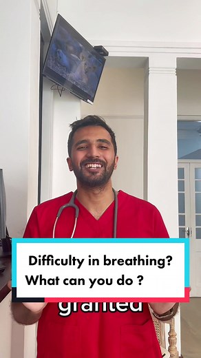 Precautions to take if you are finding it difficult to breathe. #difficultyinbreathing #doctorsexplainitall #shortnessofbreath #breathingproblems #respiratoryissues #breathingdifficulties #medicaladvice #healthcareexplained #noeasybreathing #vidamedicalclinic #srilanka #colombo
