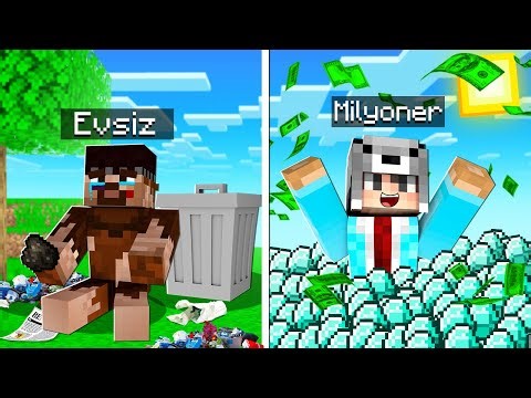 EVSİZ FAKİR VS MİLYARDER DEADPİES 😱 - Minecraft