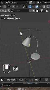 How to Make a Realistic Table Lamp in Blender | Quick Tutorial