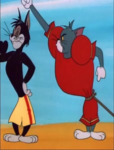 TOM AND JERRY _ MUSCLE BEACH TOM | Resort Comics