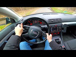 2008 Audi A4 Avant B7 2.0 tdi - pov test drive