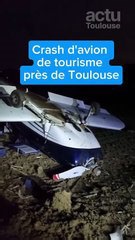 Crash d'avion de tourisme près de Toulouse