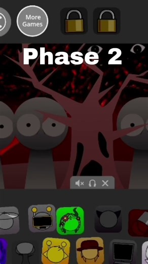 Sprunki pyramixed mr.tree all phases 1-5 #sprunki #mrtree