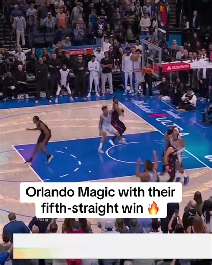 Orlando Magic Celebrate Fifth Straight Win with a Song