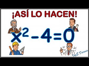 QUADRATIC EQUATION: Mathematician vs. Graduate vs. Engineer vs. Physicist - The ending will surpr...