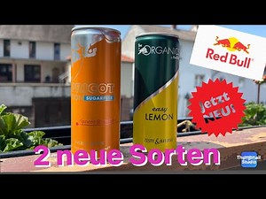 RED BULL 2 neue Sorten für den Sommer *easy Lemon 🍋 & Apricot SUGARFREE 🍊🍓 | die PÜFFCHENS
