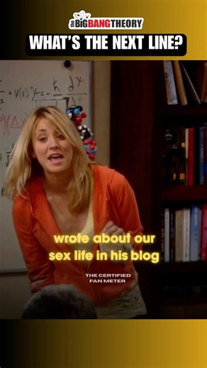 Penny’s Boyfriend Has a Secret Blog?! 🤫 What's the Next Line! | Big Bang Theory #shorts