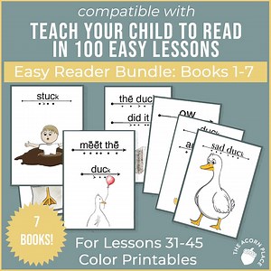 Teach Your Child to Read in 100 Easy Lessons Readers Set 1 - Etsy Canada
