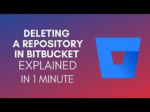 How To Delete A Repository In Bitbucket? (2024)