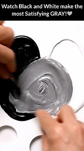 121K views · 37 reactions | Watch Black and White make the most Satisfying GRAY! | Easy Recipes | Facebook