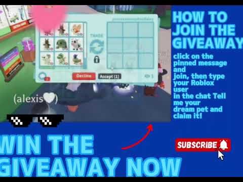 ADOPT ME INSANE GIVEAWAY LIVE, WATCH TO WIN THE GIVEAWAY!🔴